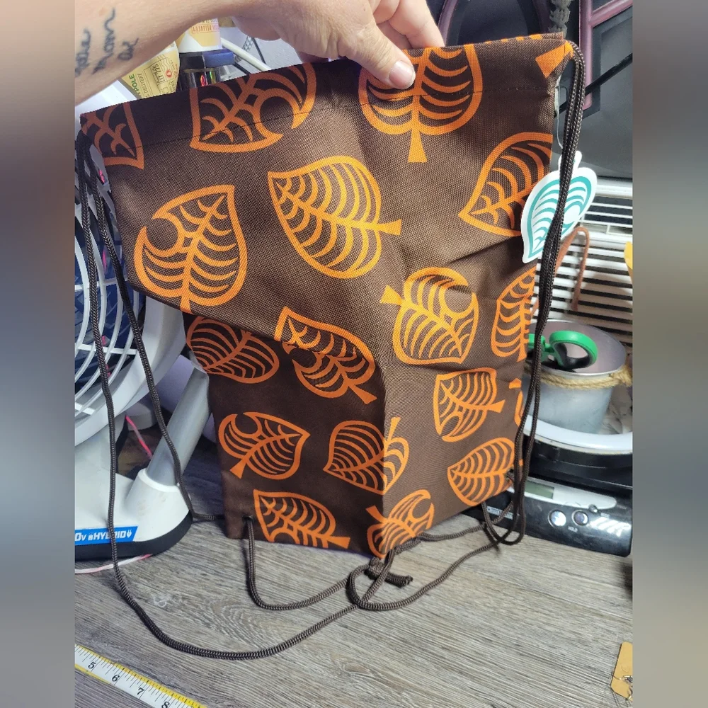 Nintendo Animal Crossing NWT‎ New Horizons Drawstring Backpack